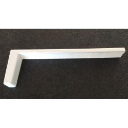 Afstands v�gbeslag til gardinskinne 14 cm.