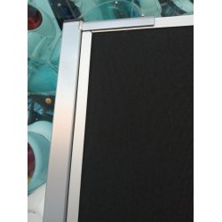 POSTERSTAND MED HJUL. B 150 cm.