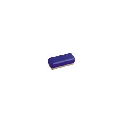 svamp med bl� plastkappe