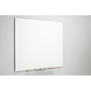 WHITEBOARD TAVLE UDEN RAMME.